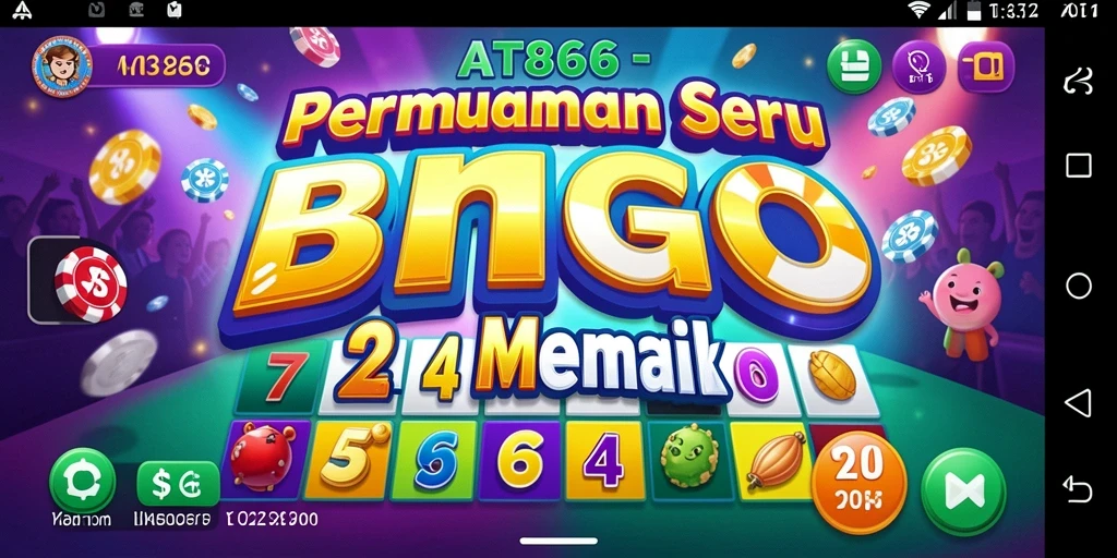 Tampilan gameplay Bingo yang seru dan interaktif.