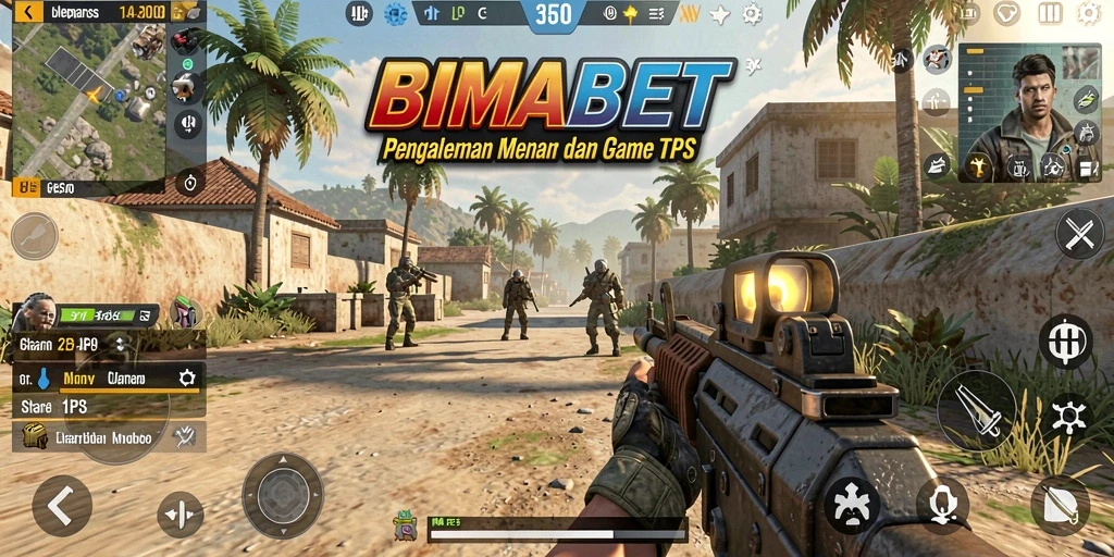 Tampilan menarik dari gameplay intens di BIMABET.