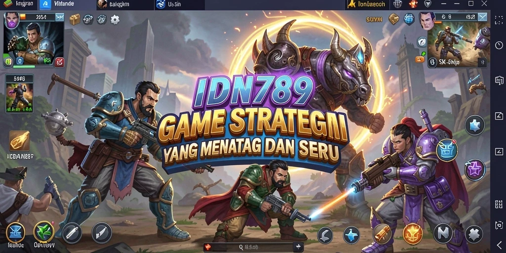 Tangkapan layar gameplay <strong>IDN789</strong> menampilkan rencana strategi yang mendebarkan.