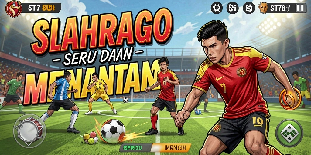Tampilan gameplay ST789 yang seru dan interaktif di arena olahraga.